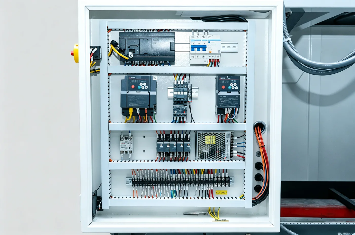 Industrial-Grade Electrical Control Cabinet