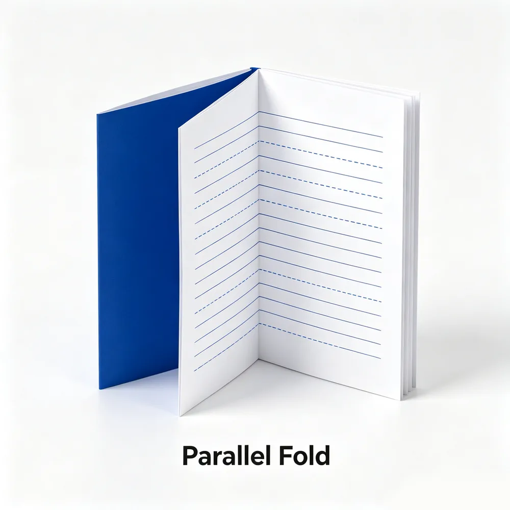 Parallel fold fold pattern