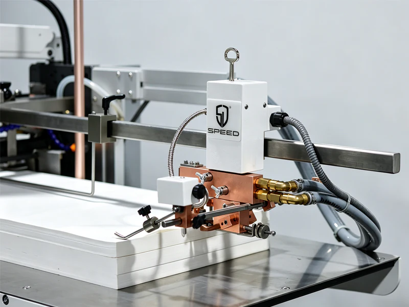 Automatic sheet feeder above the paper pile
