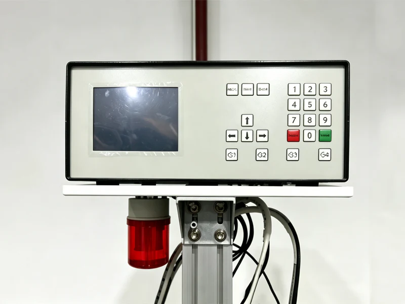 Glue application system control panel