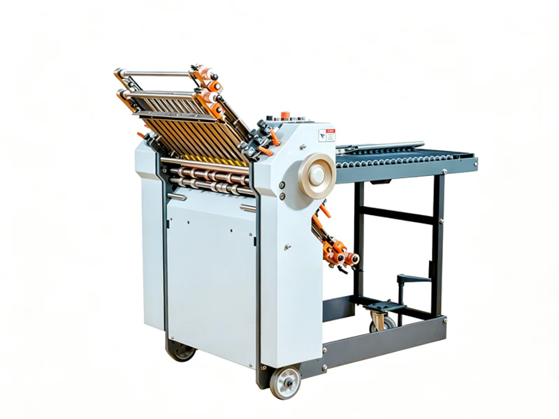 Second folding unit with buckle plates and a transfer table